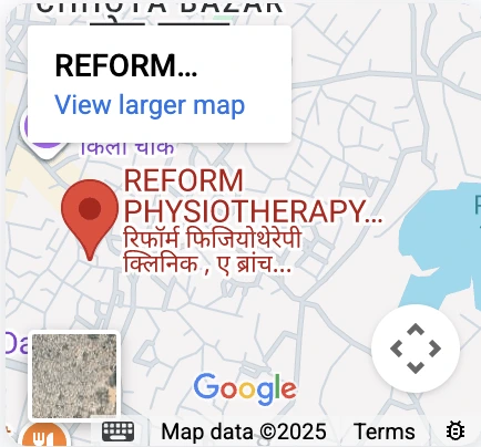 Location map preview of Reform Physiotherapy Clinic
